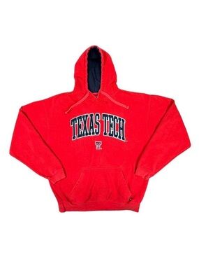 Vintage J. America Sportswear Texas Tech Pullover Hoodie - Size XL